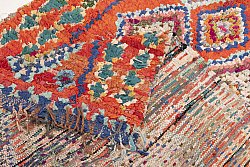 Marokkaanse Berber tapijt Boucherouite 285 x 100 cm