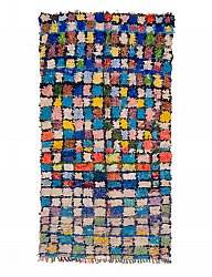 Marokkaanse Berber tapijt Boucherouite 230 x 120 cm