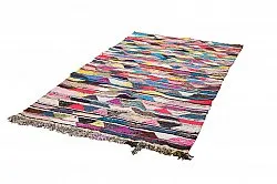 Marokkaanse Berber tapijt Boucherouite 130 x 225 cm