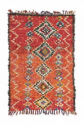 Marokkaanse Berber tapijt Boucherouite 185 x 125 cm