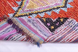Marokkaanse Berber tapijt Boucherouite 365 x 175 cm