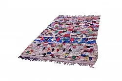 Marokkaanse Berber tapijt Boucherouite 215 x 140 cm
