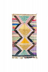 Marokkaanse Berber tapijt Boucherouite 125 x 220 cm