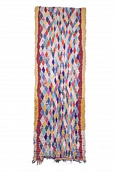 Marokkaanse Berber tapijt Boucherouite 370 x 125 cm