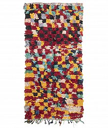 Marokkaanse Berber tapijt Boucherouite 255 x 125 cm