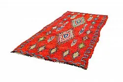 Marokkaanse Berber tapijt Boucherouite 285 x 135 cm