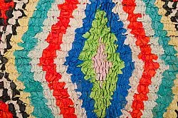 Marokkaanse Berber tapijt Boucherouite 285 x 135 cm