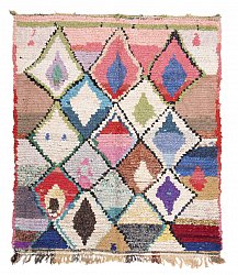 Marokkaanse Berber tapijt Boucherouite 195 x 165 cm