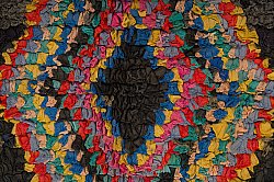 Marokkaanse Berber tapijt Boucherouite 285 x 120 cm