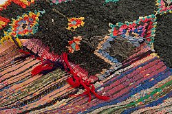 Marokkaanse Berber tapijt Boucherouite 285 x 120 cm