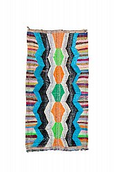 Marokkaanse Berber tapijt Boucherouite 135 x 145 cm