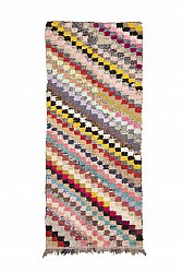 Marokkaanse Berber tapijt Boucherouite 295 x 120 cm