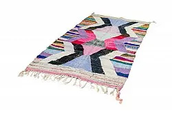 Marokkaanse Berber tapijt Boucherouite 130 x 225 cm
