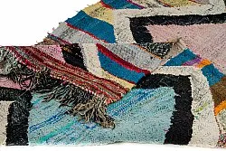 Marokkaanse Berber tapijt Boucherouite 120 x 275 cm