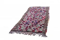 Marokkaanse Berber tapijt Boucherouite 285 x 125 cm
