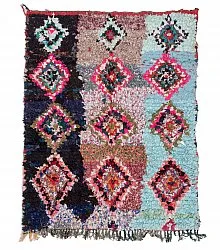 Marokkaanse Berber tapijt Boucherouite 195 x 150 cm