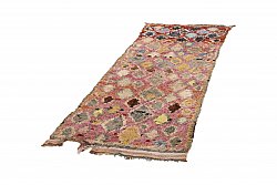 Marokkaanse Berber tapijt Boucherouite 255 x 100 cm