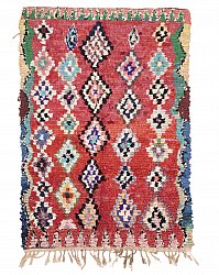 Marokkaanse Berber tapijt Boucherouite 220 x 150 cm