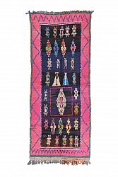 Marokkaanse Berber tapijt Boucherouite 315 x 130 cm