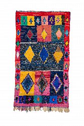Marokkaanse Berber tapijt Boucherouite 245 x 135 cm