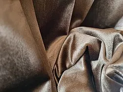 Gordijnen - Fluwelen gordijnen Marlyn (donker beige)