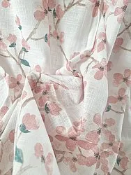 Gordijnen - Katoenen gordijn - Pia-Li (roze)