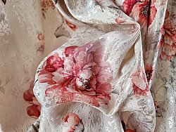 Gordijn - Blom (roze)
