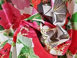 Gordijnen - Katoenen gordijn Magic (roze)
