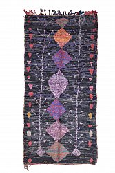 Marokkaanse Berber tapijt Boucherouite 285 x 135 cm