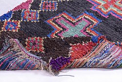 Marokkaanse Berber tapijt Boucherouite 305 x 125 cm