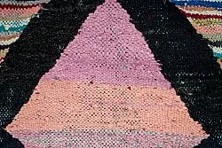 Marokkaanse Berber tapijt Boucherouite 140 x 255 cm