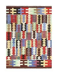 Oosters Tapijt - Hazara Kelim Hand Woven - 154 x 201 cm