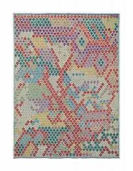 Oosters Tapijt - Vegi Kelim Hand Woven - 211 x 288 cm