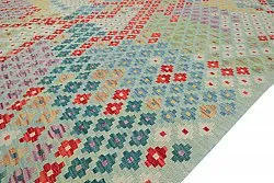 Oosters Tapijt - Vegi Kelim Hand Woven - 211 x 288 cm