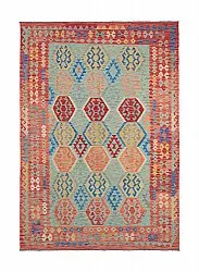 Oosters Tapijt - Vegi Kelim Hand Woven - 196 x 292 cm