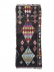 Marokkaanse Berber tapijt Boucherouite 270 x 110 cm