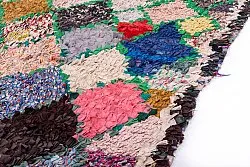 Marokkaanse Berber tapijt Boucherouite 230 x 145 cm