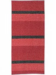Plastic-kleden - Horredskleden Block metallic (rood)