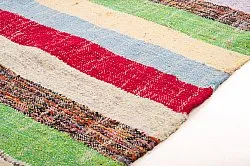 Marokkaanse Berber tapijt Boucherouite 125 x 215 cm