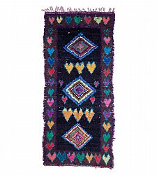 Marokkaanse Berber tapijt Boucherouite 295 x 125 cm