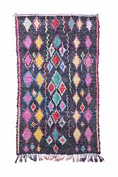 Marokkaanse Berber tapijt Boucherouite 240 x 135 cm