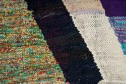 Marokkaanse Berber tapijt Boucherouite 135 x 255 cm