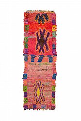 Marokkaanse Berber tapijt Boucherouite 240 x 80 cm