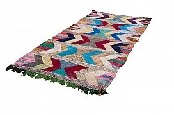 Marokkaanse Berber tapijt Boucherouite 130 x 275 cm