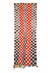 Marokkaanse Berber tapijt Boucherouite 360 x 125 cm