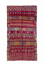 Kelim Marokkaanse Berber tapijt Azilal 365 x 195 cm