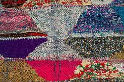 Marokkaanse Berber tapijt Boucherouite 150 x 255 cm