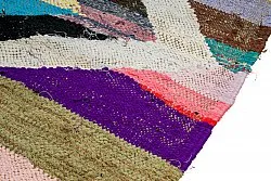 Marokkaanse Berber tapijt Boucherouite 125 x 225 cm