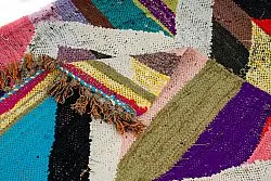 Marokkaanse Berber tapijt Boucherouite 125 x 225 cm