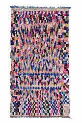 Marokkaanse Berber tapijt Boucherouite 265 x 145 cm